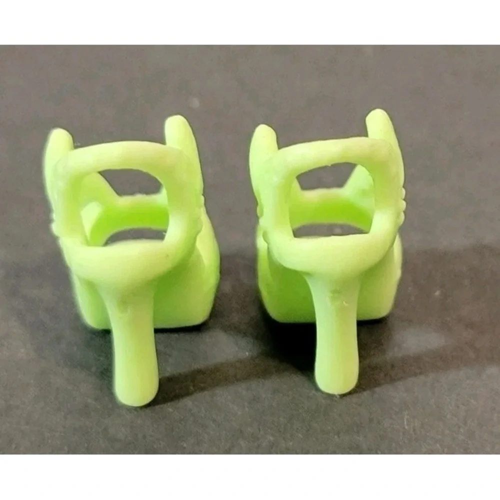 Barbie Light‎ Green High Heels Straps Shoes Little Mermaid Ariel Accessory